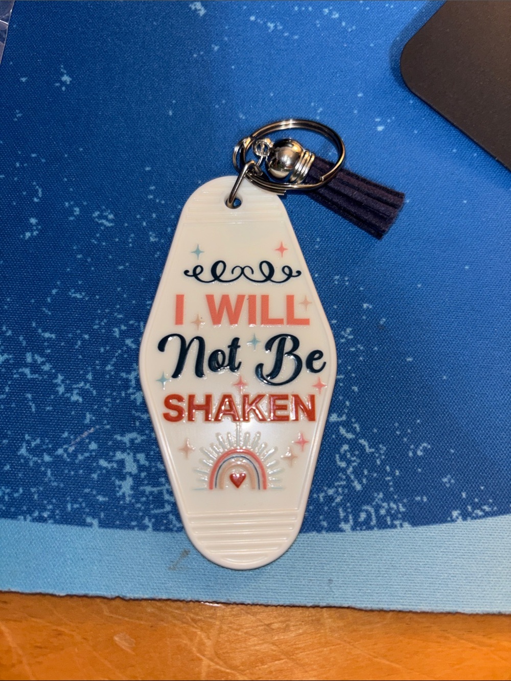 Handcrafted by me Christian Motel Keychains | Faith-Inspired